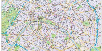 نقشه از پاریس شهر