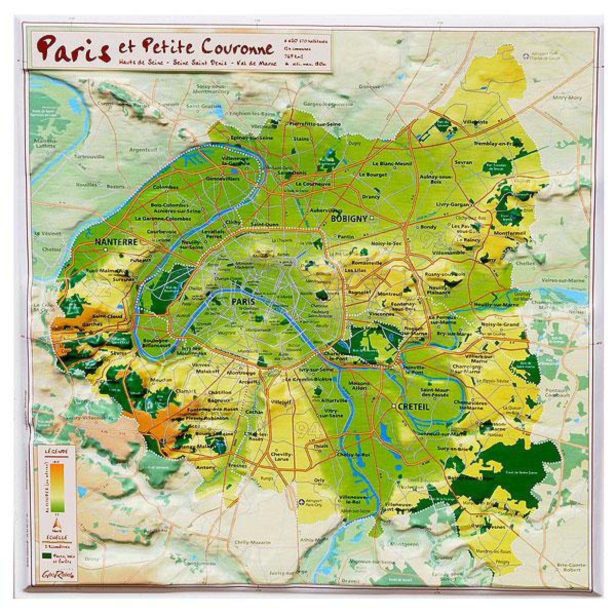 نقشه امداد پاریس