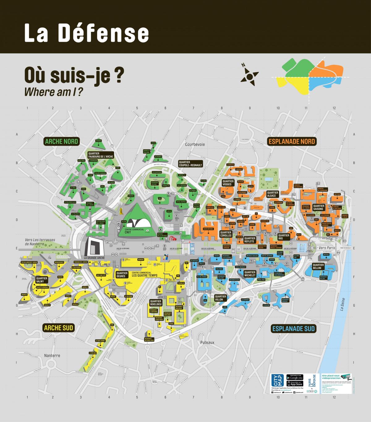 نقشه از لا دفاع