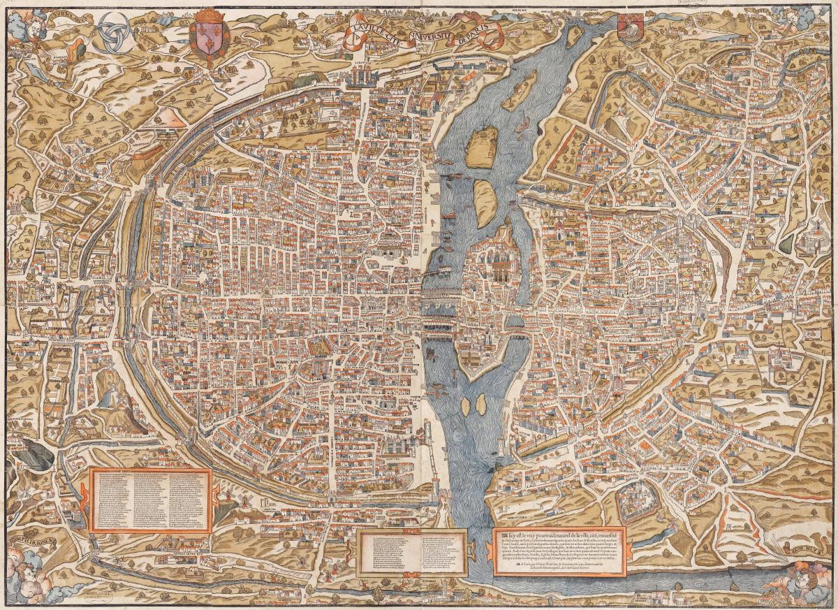 نقشه از پاریس