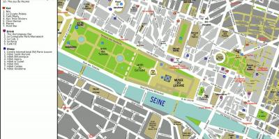 نقشه 1st, arrondissement پاریس