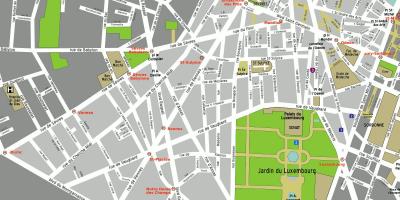 نقشه 6th, arrondissement پاریس