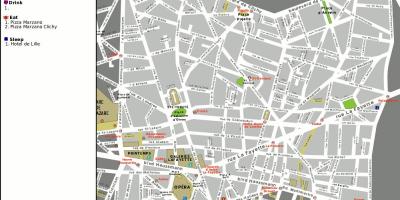 نقشه 9th, arrondissement پاریس