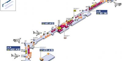 نقشه از جنوب فرودگاه اورلی