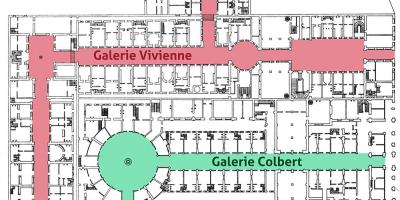 نقشه از گالری Vivienne